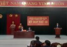 HĐND phường Hải Hòa Tổ chức kỳ họp thứ mười, khoá II, nhiệm kỳ 2021 – 2026